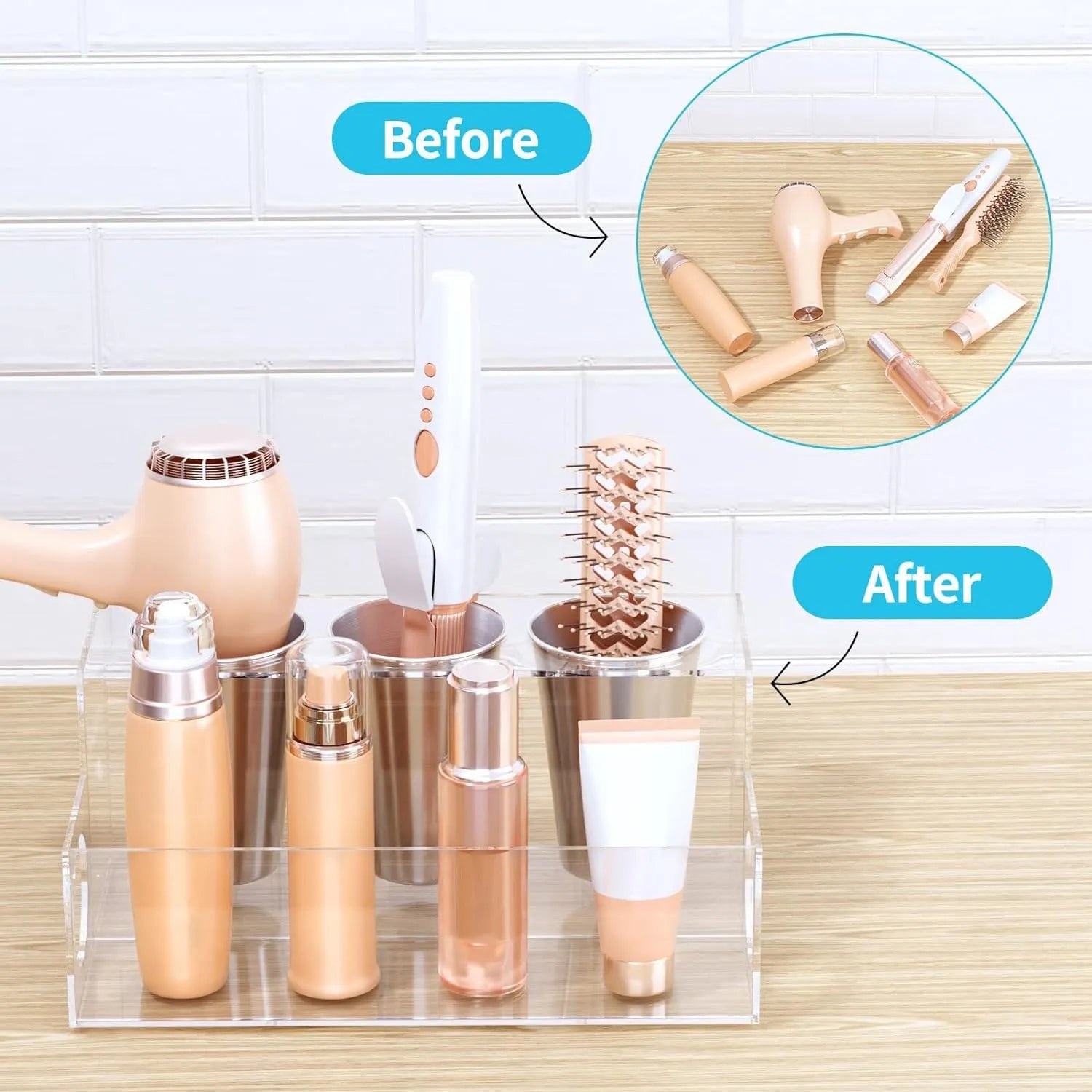 Boite de rangement sèche cheveux