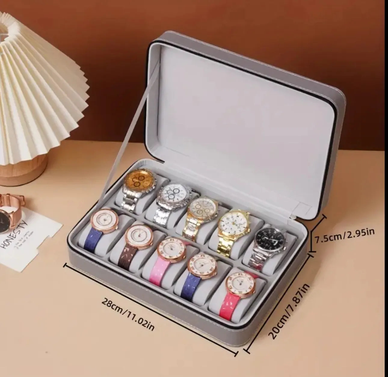 Boite de rangement montres