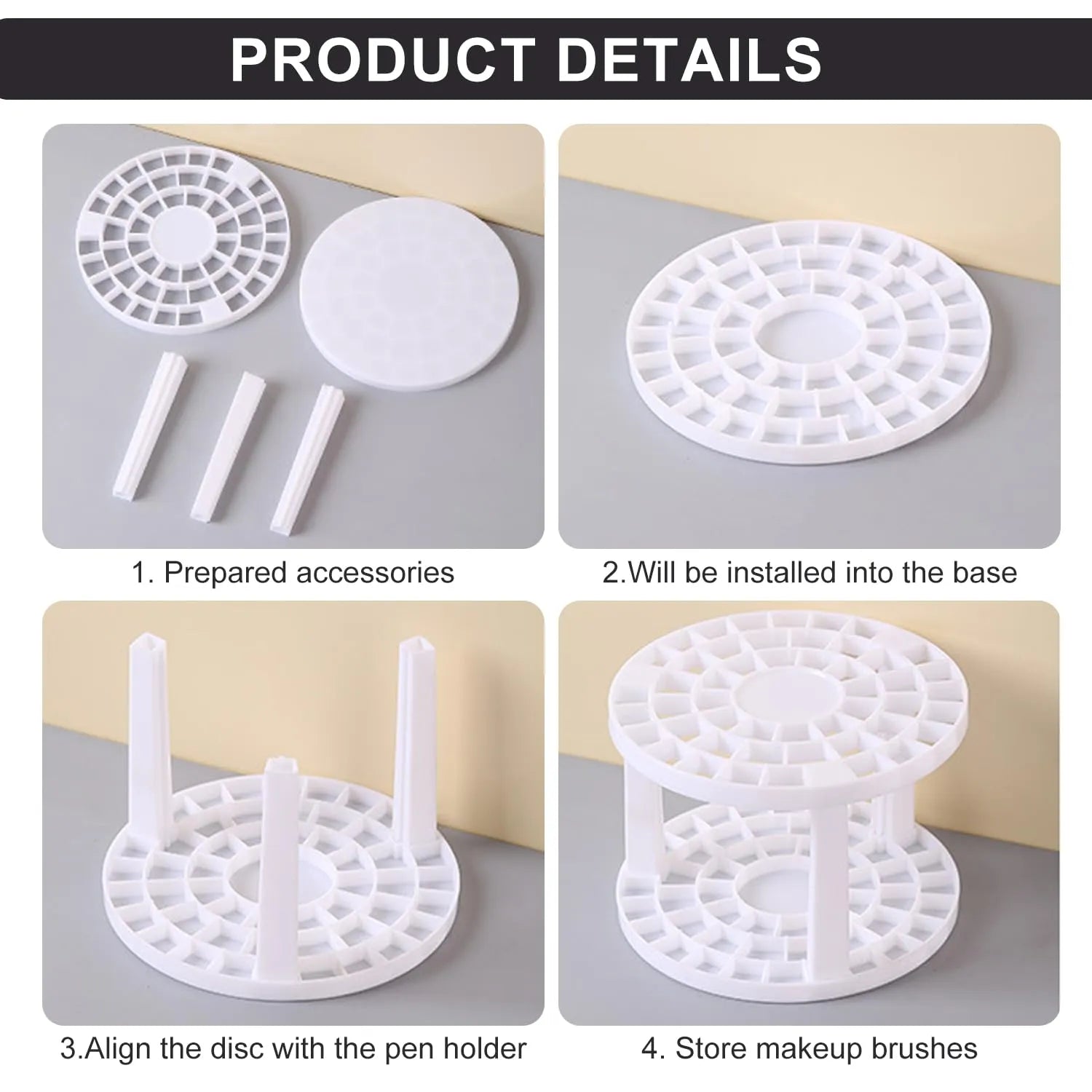 Organisateur de pinceaux