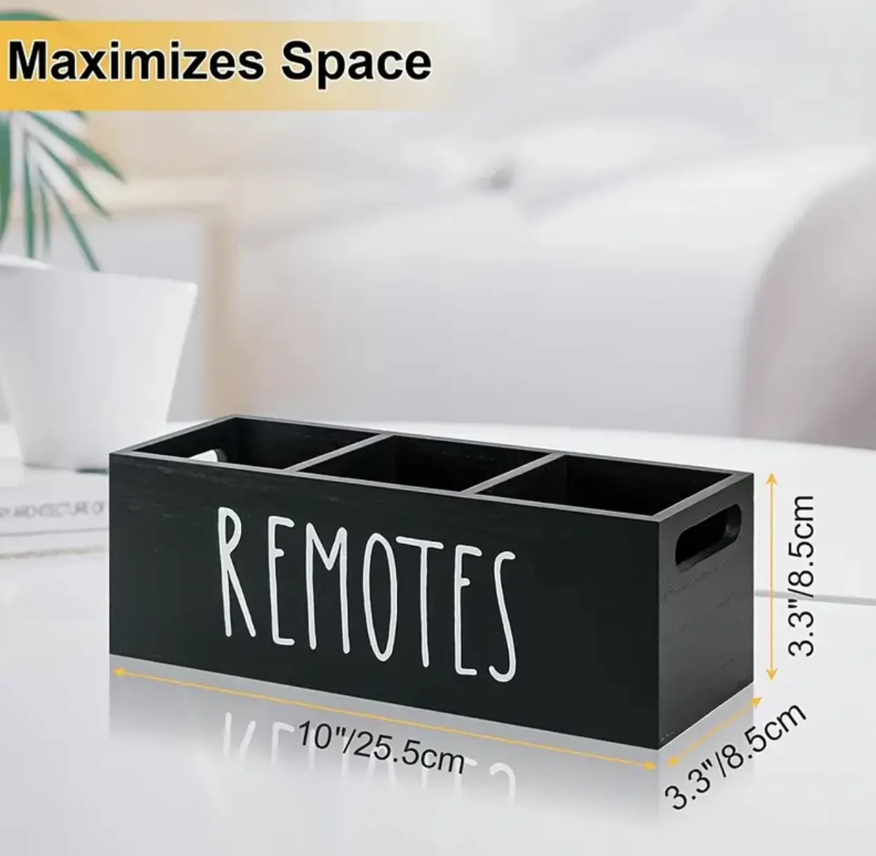Boite de rangement télécommandes