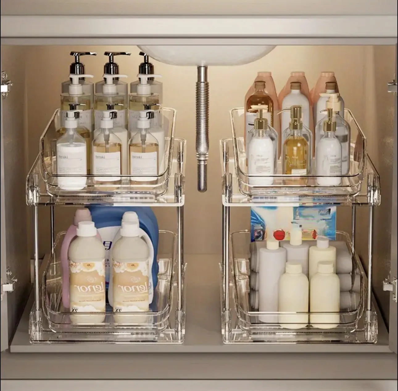 Support de rangement en plexiglass