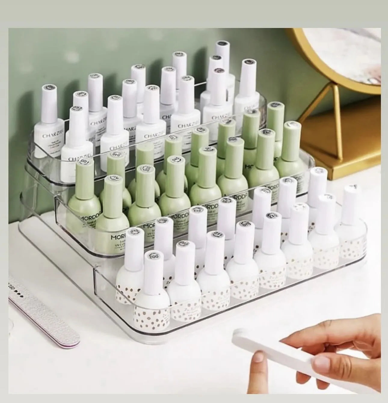 Présentoir en plexiglass