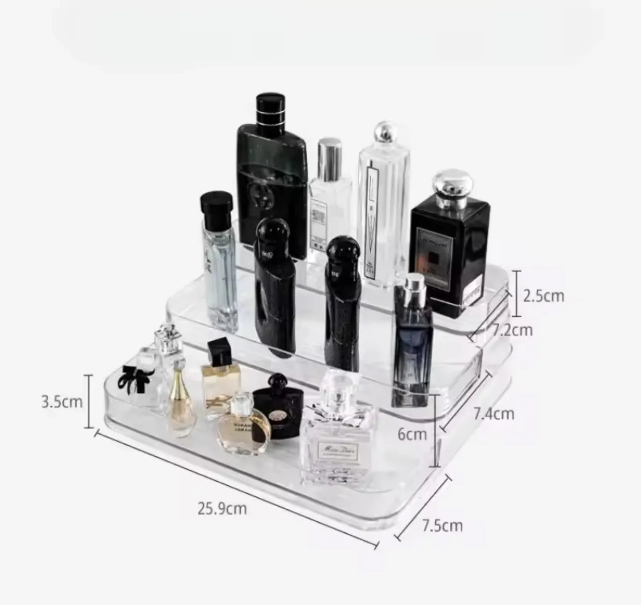 Présentoir en plexiglass