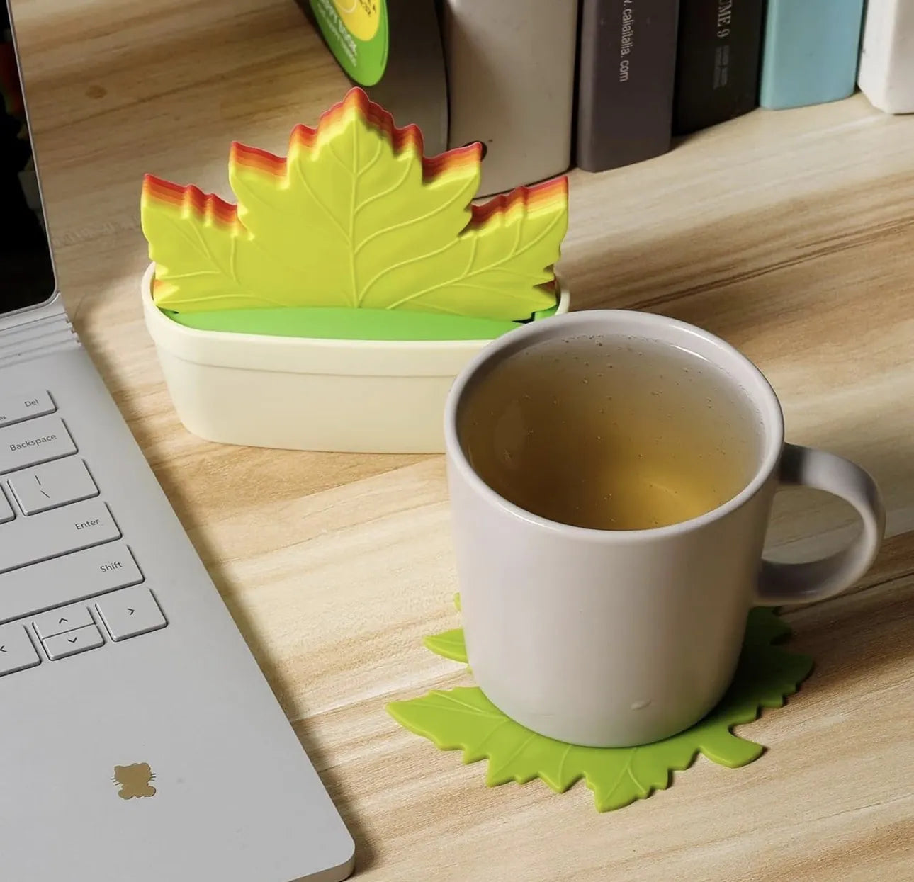 Set de 6 sous verre + support