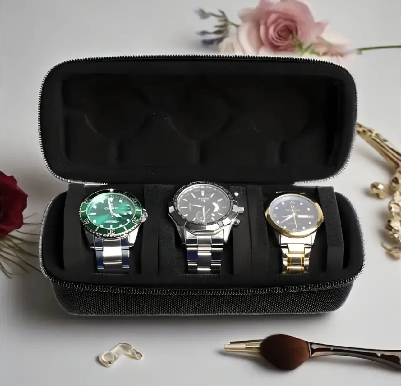 Boîte de rangement de montres