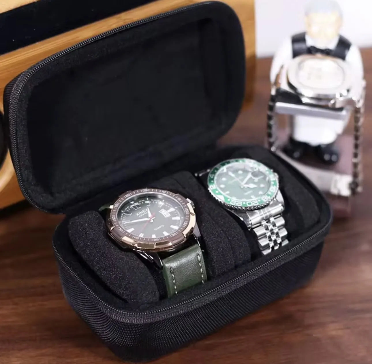 Boîte de rangement de montres