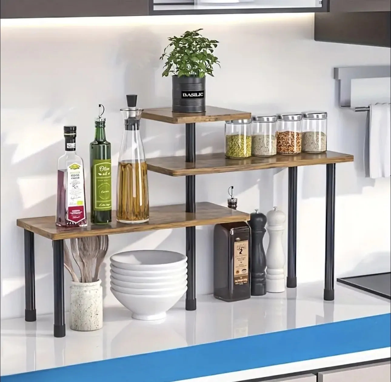 Etagere d'angle 3 niveaux