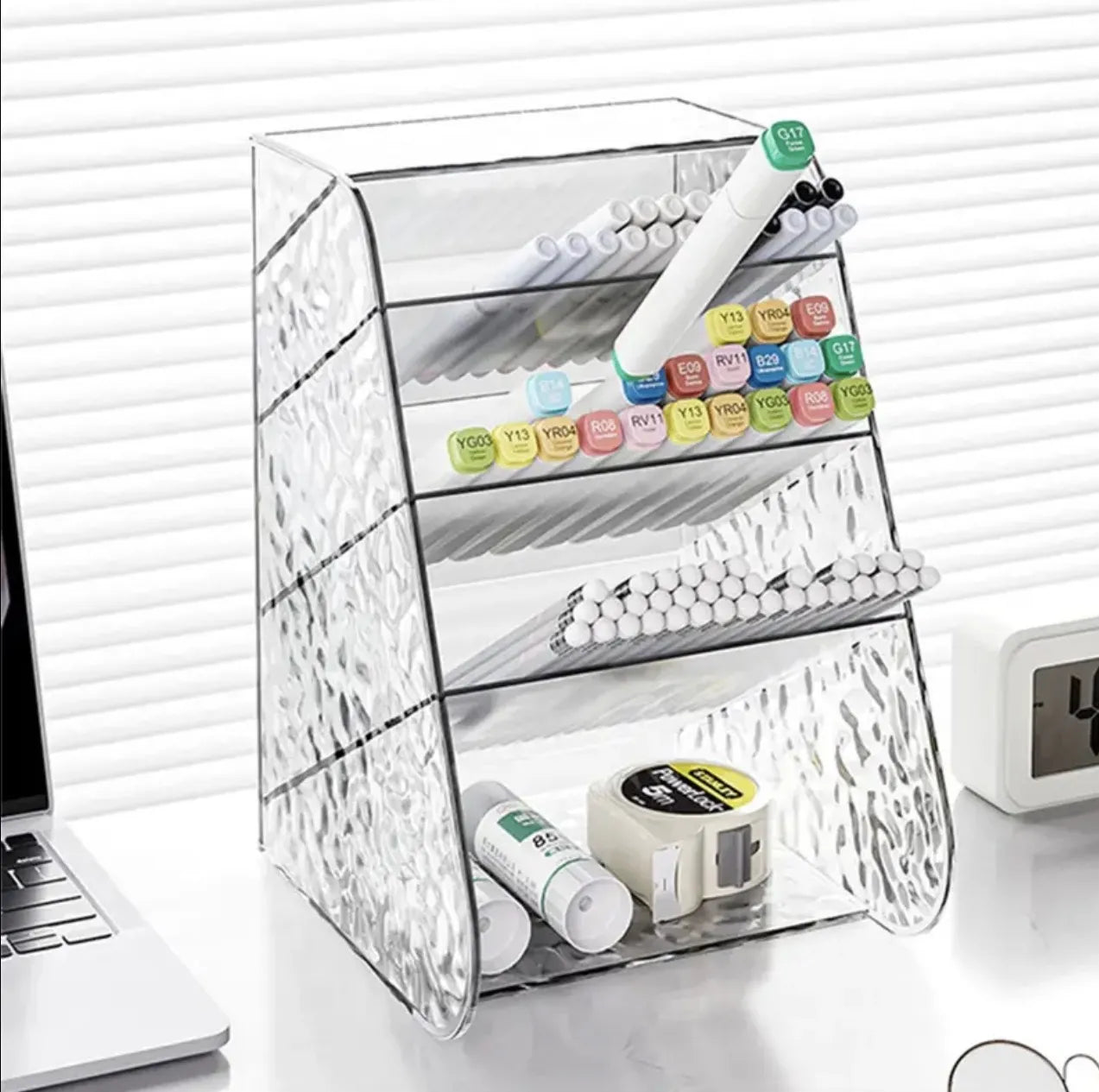 Boite de rangement en plexiglass