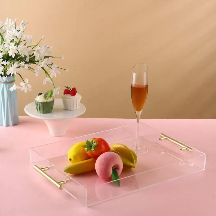 Plateau en plexiglass