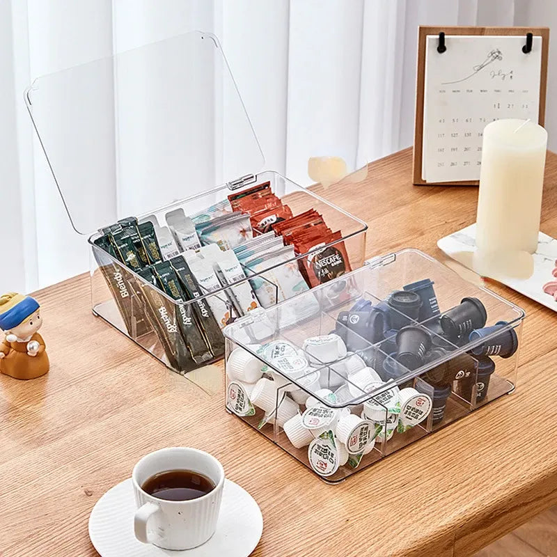 Boîte à thé en plexiglass