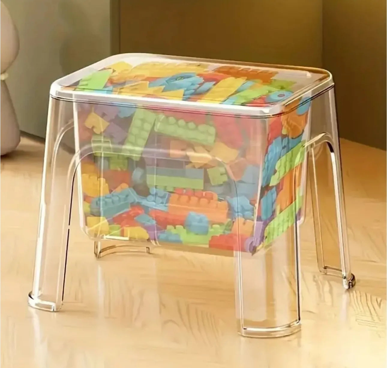 Tabouret en plexiglass