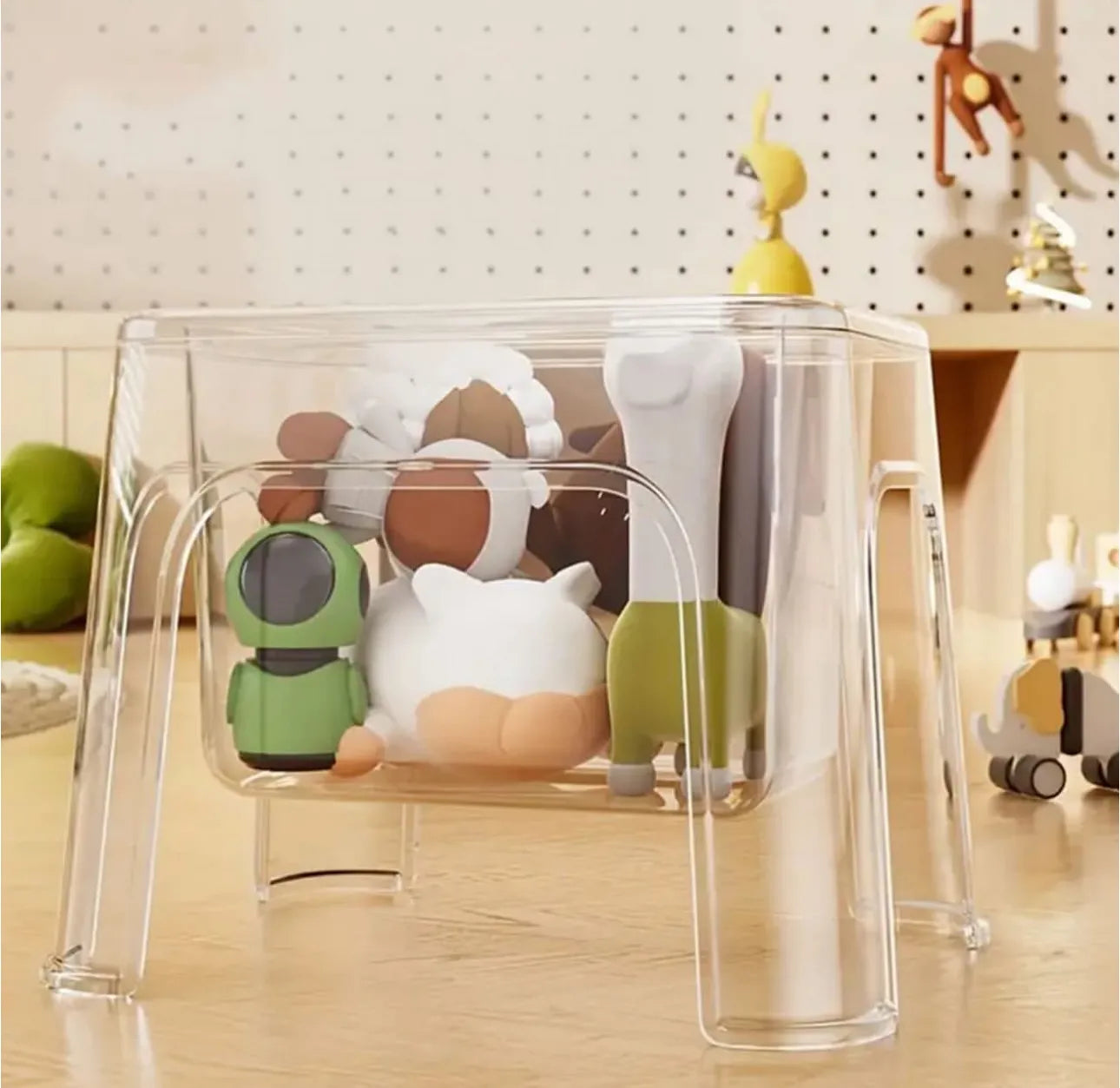 Tabouret en plexiglass