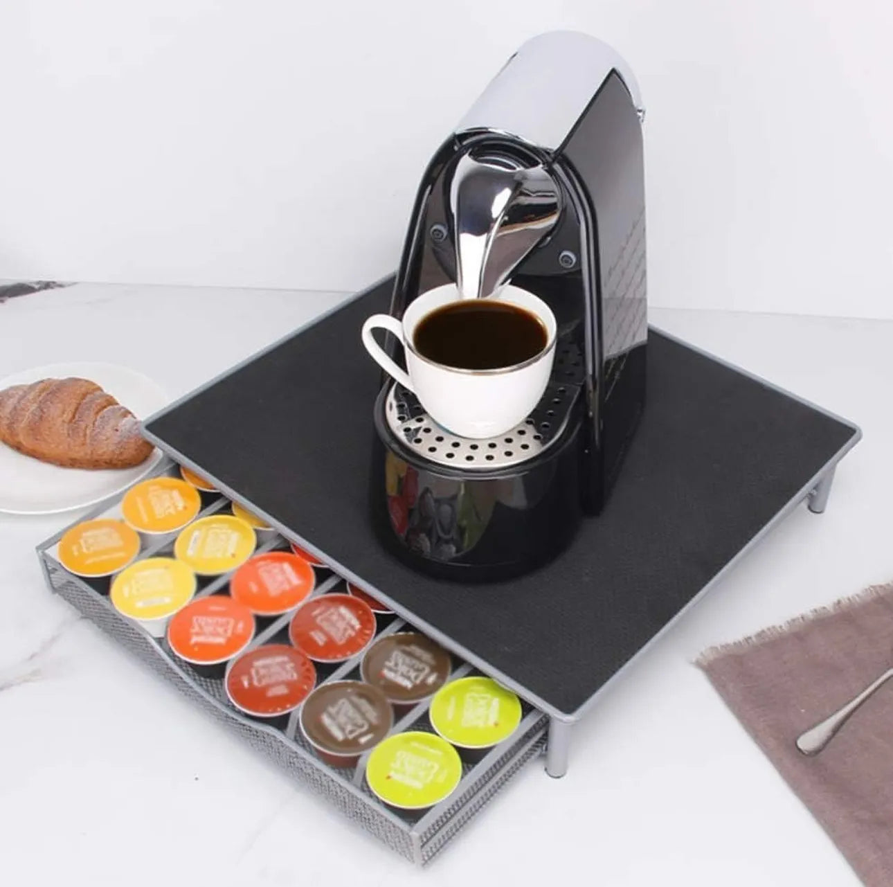 Tiroir de rangement de capsules