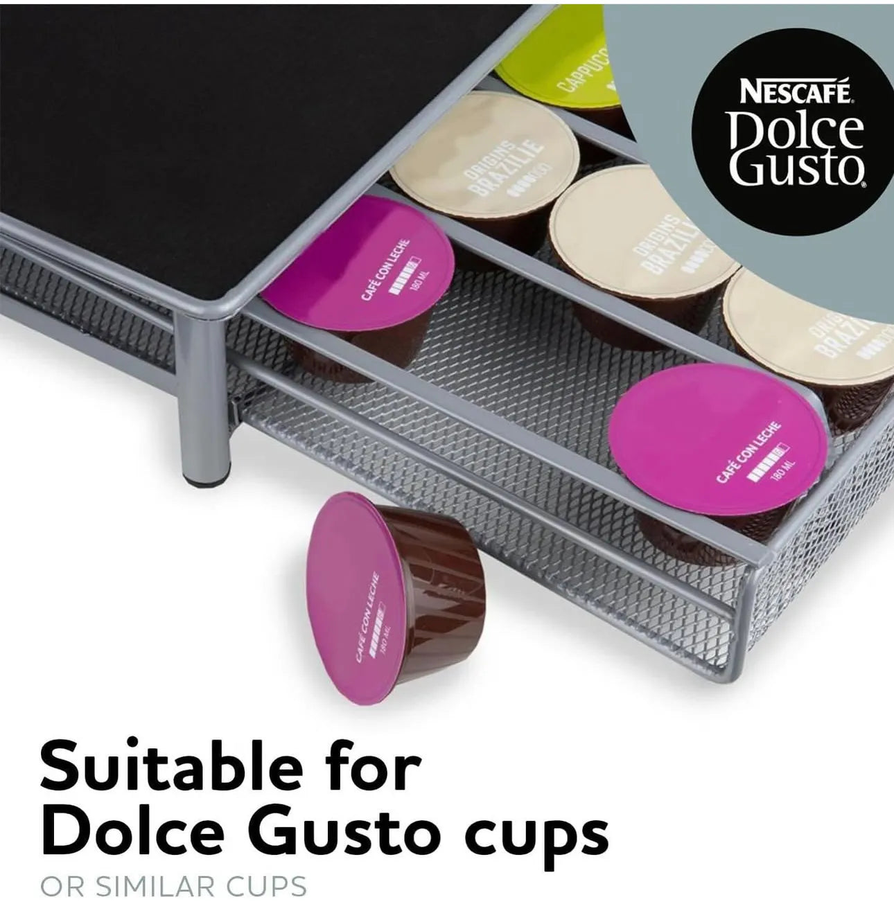 Tiroir de rangement de capsules