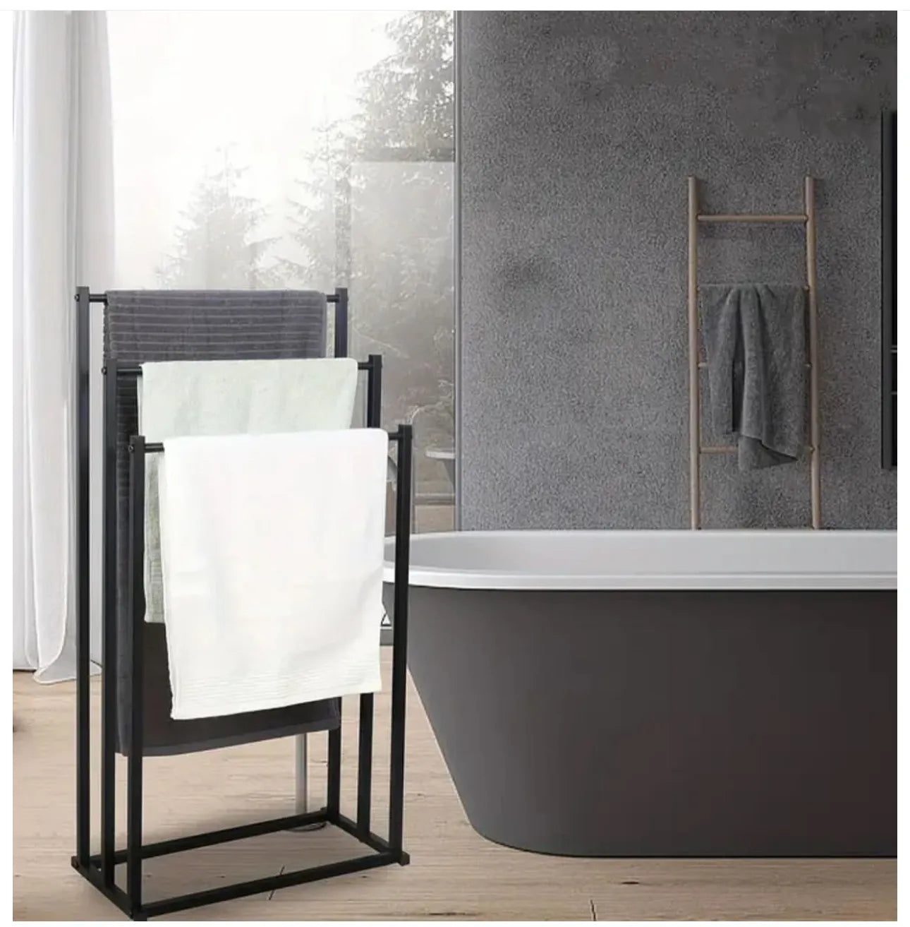 Porte-serviettes en métal