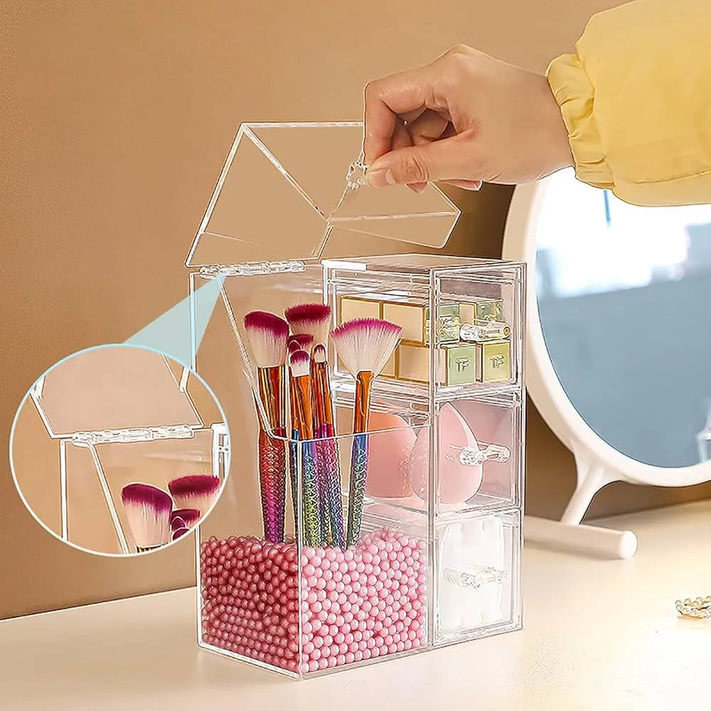 Boite de rangement en plexiglass