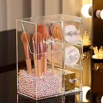 Boite de rangement en plexiglass