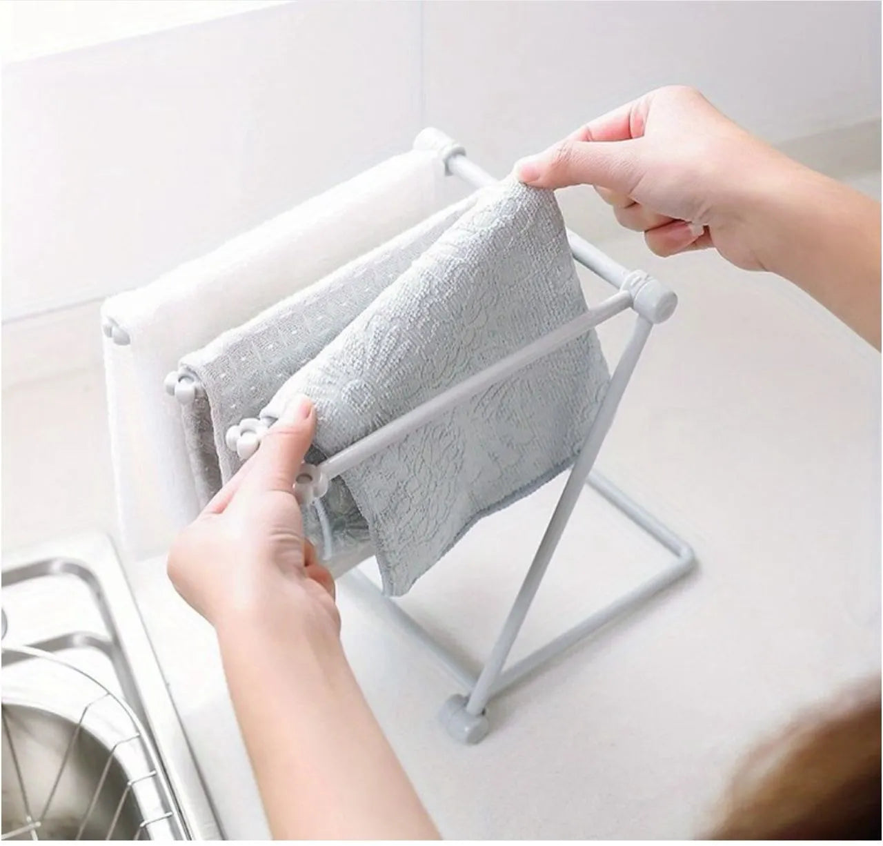 Support serviettes de cuisine