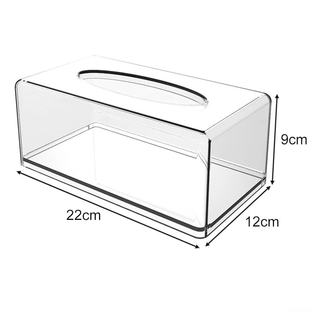 Boîte à mouchoirs en plexiglass