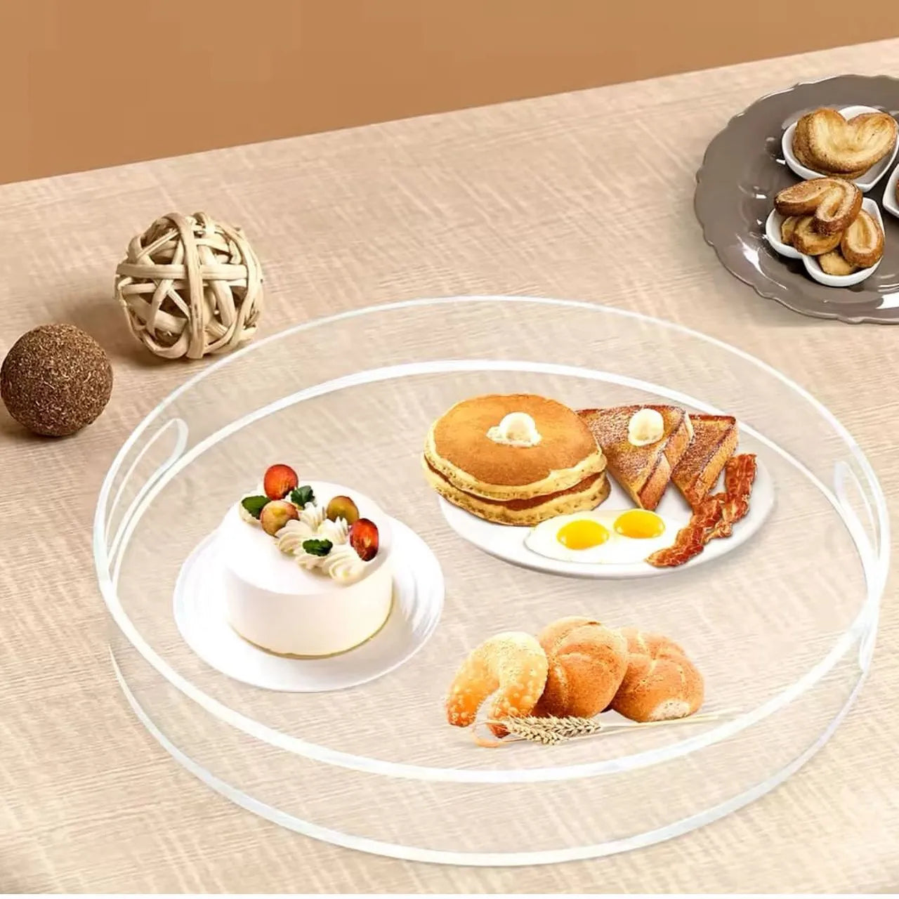 Plateau en plexiglass