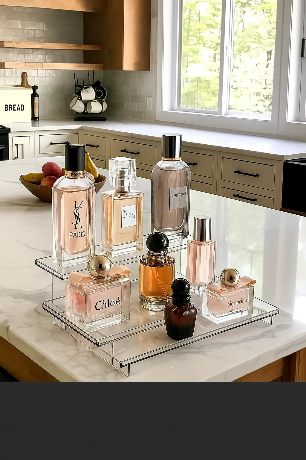 Présentoir en plexiglass