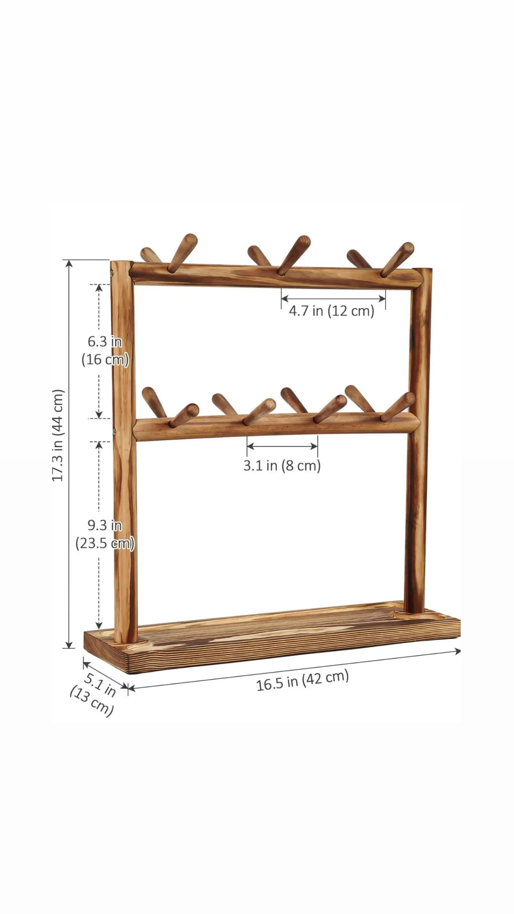 Porte-tasses en bois
