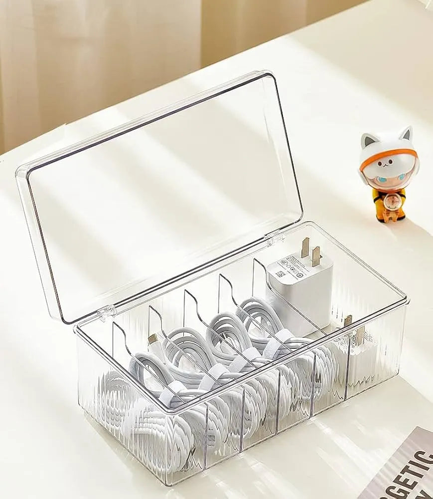 Boite de rangement de câbles