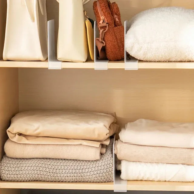 Lot de 2 diviseurs d'étagères