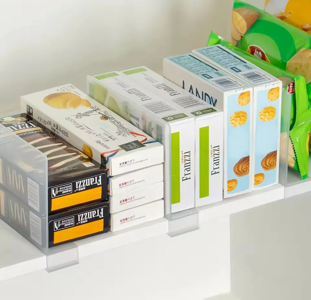 Lot de 2 diviseurs d'étagères