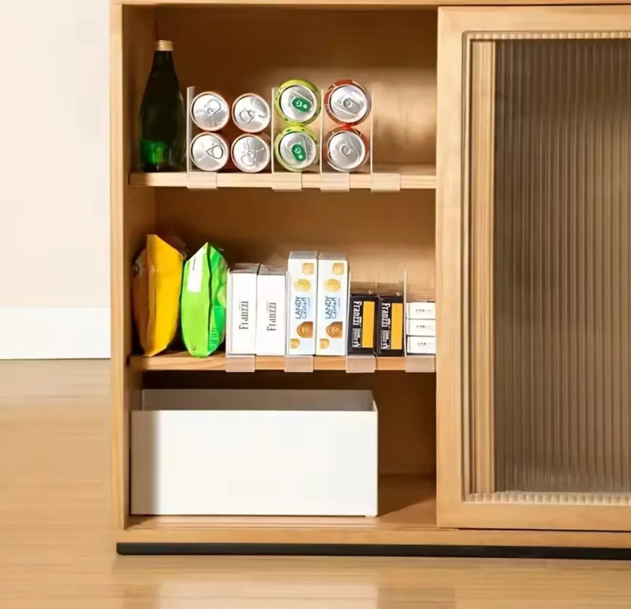 Lot de 2 diviseurs d'étagères