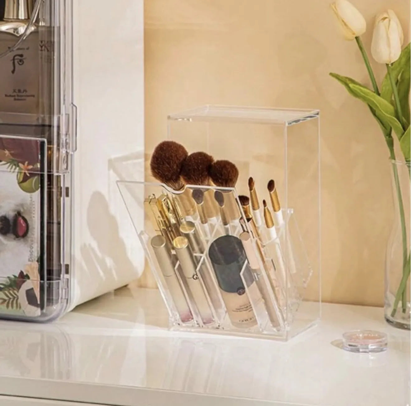 Boite de rangement en plexiglass