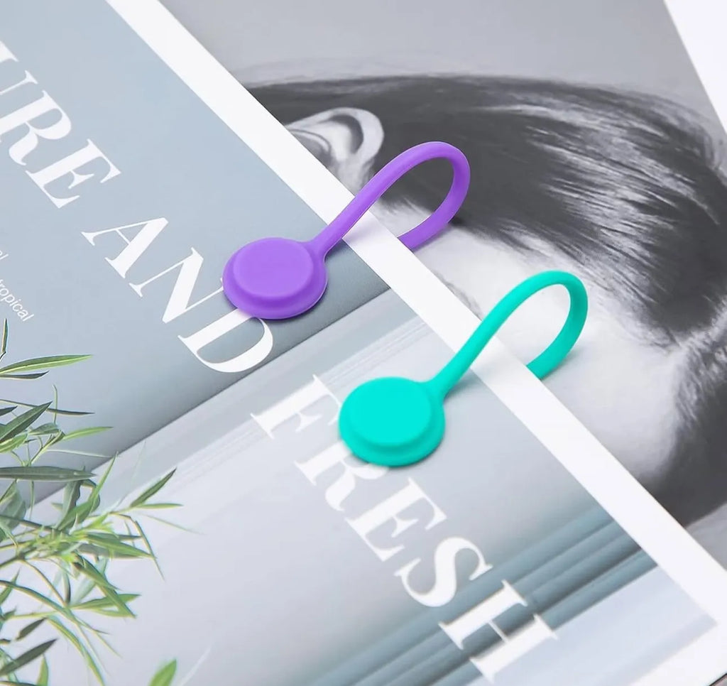 Lot de 2 attaches câbles magnétiques