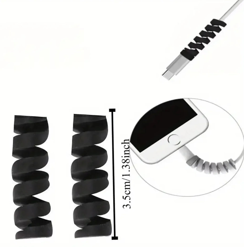 Lot de 4 protèges câbles