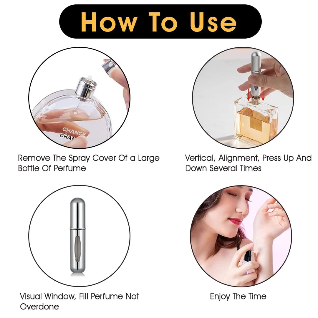 Spray pulvérisateur parfum