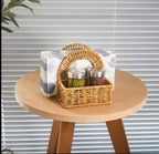 Support de table en rotin