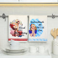 Lot de 4 serviettes de cuisine