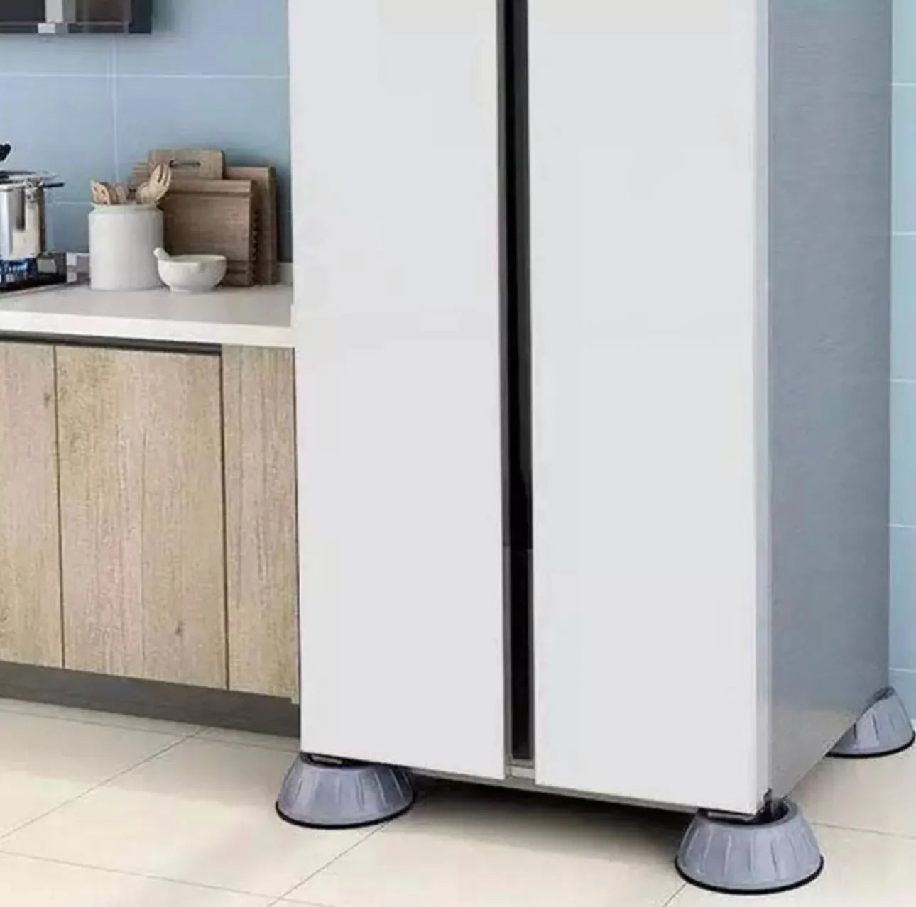 Lot de 4 supports anti vibrations