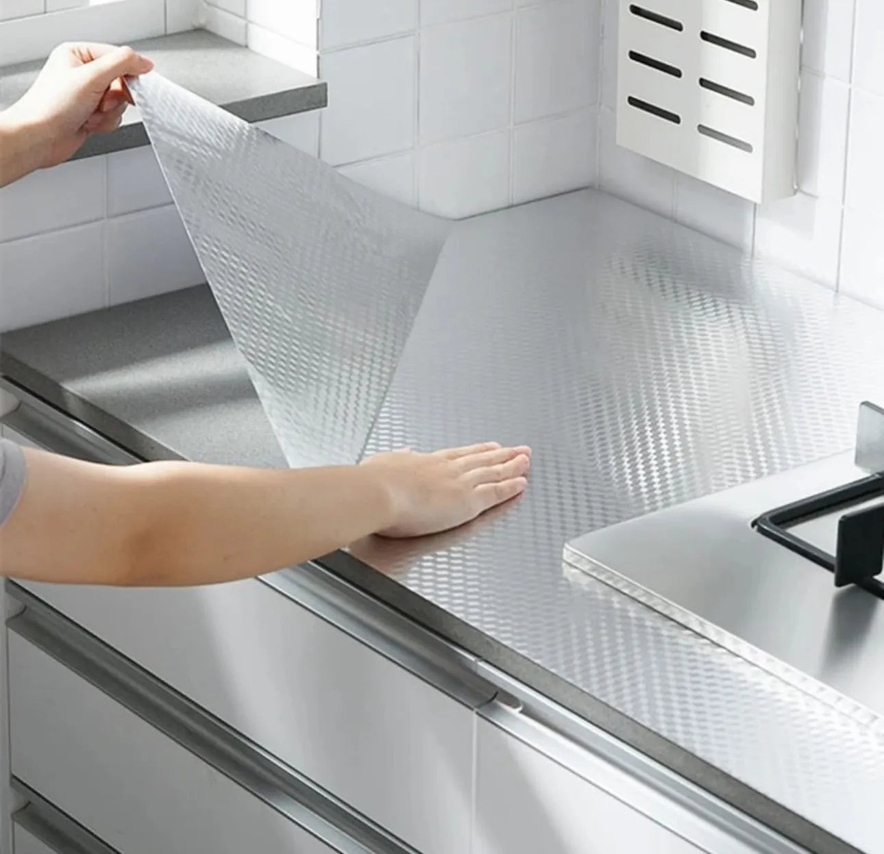 Rouleau de 2 mètres adhésif aluminium