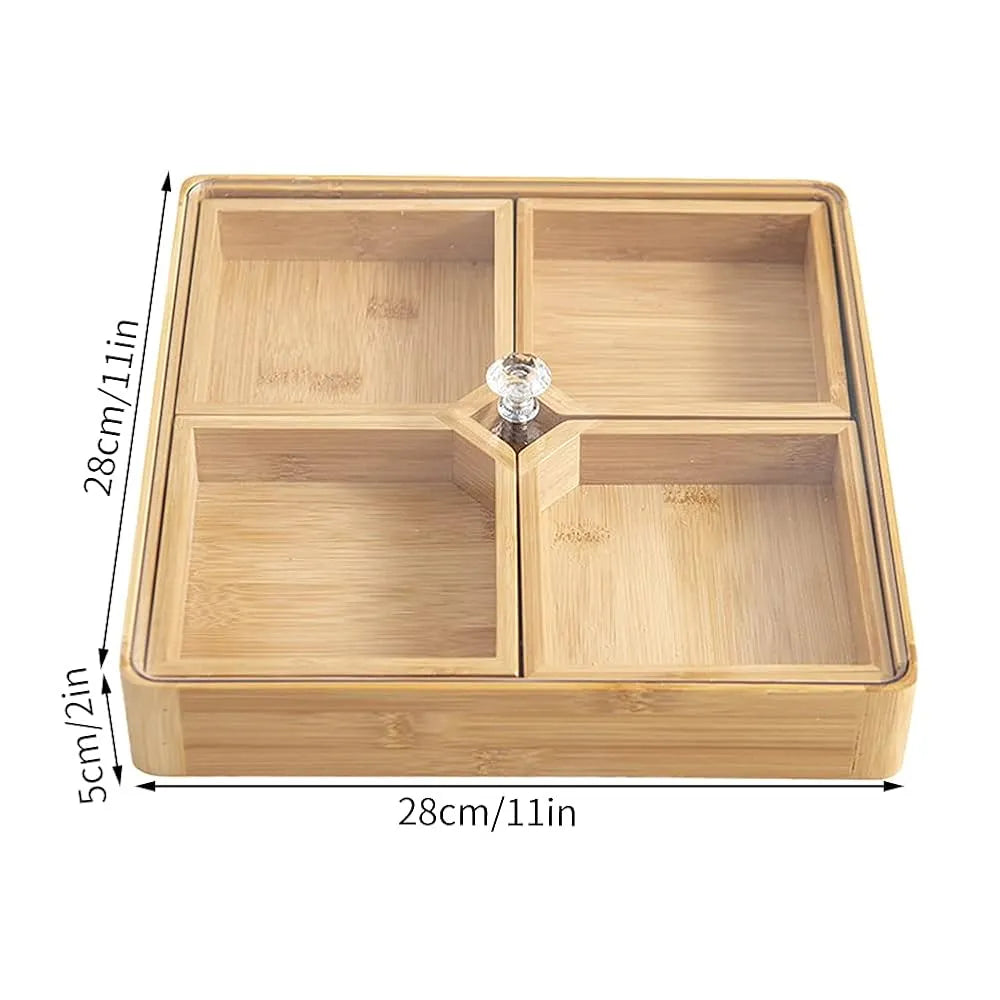 Boite apéritif en bois