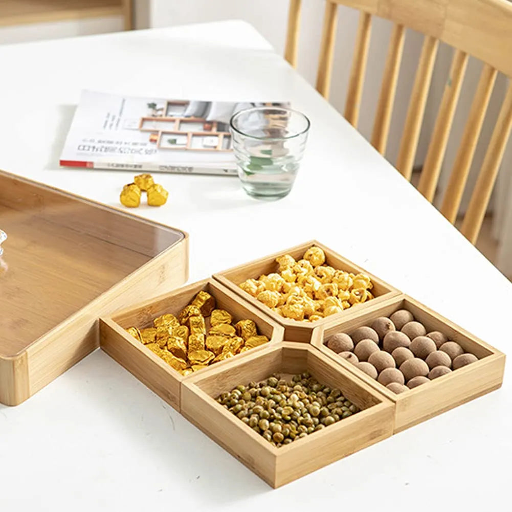 Boite apéritif en bois