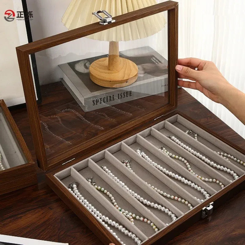 Boîte à bijoux en bois
