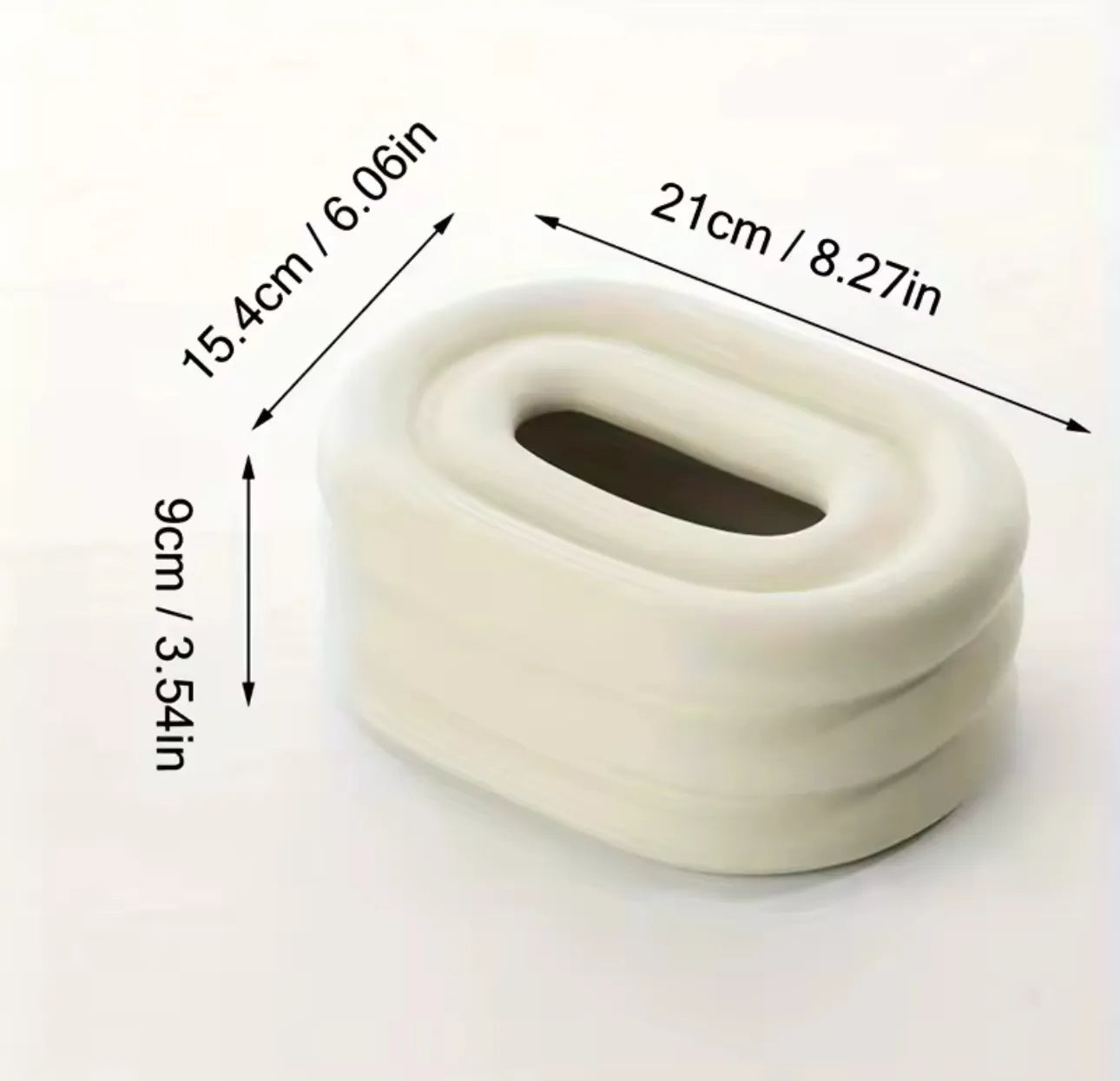 Boîte à mouchoirs en céramique