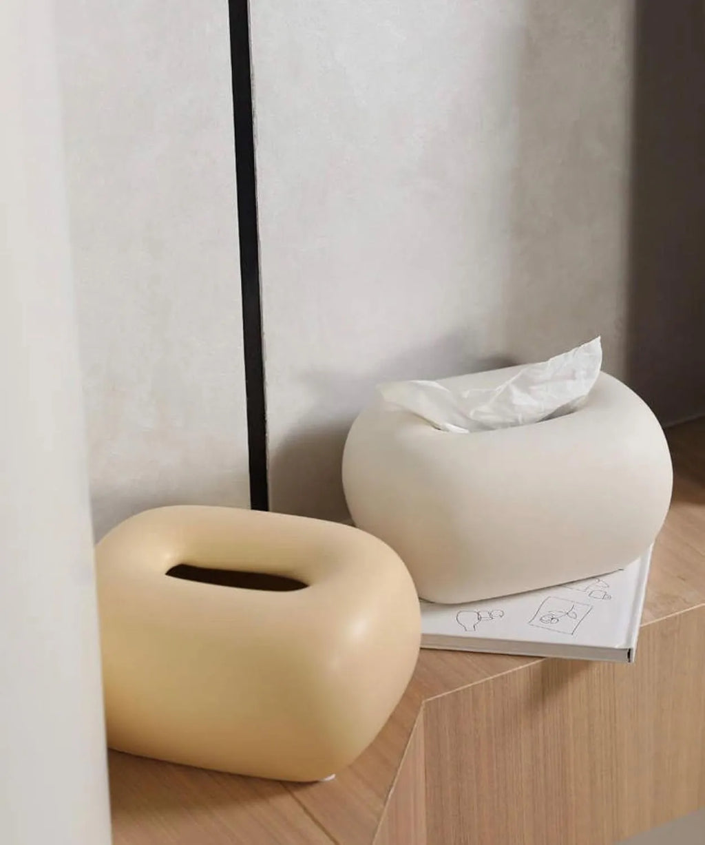 Boite à mouchoirs en céramique