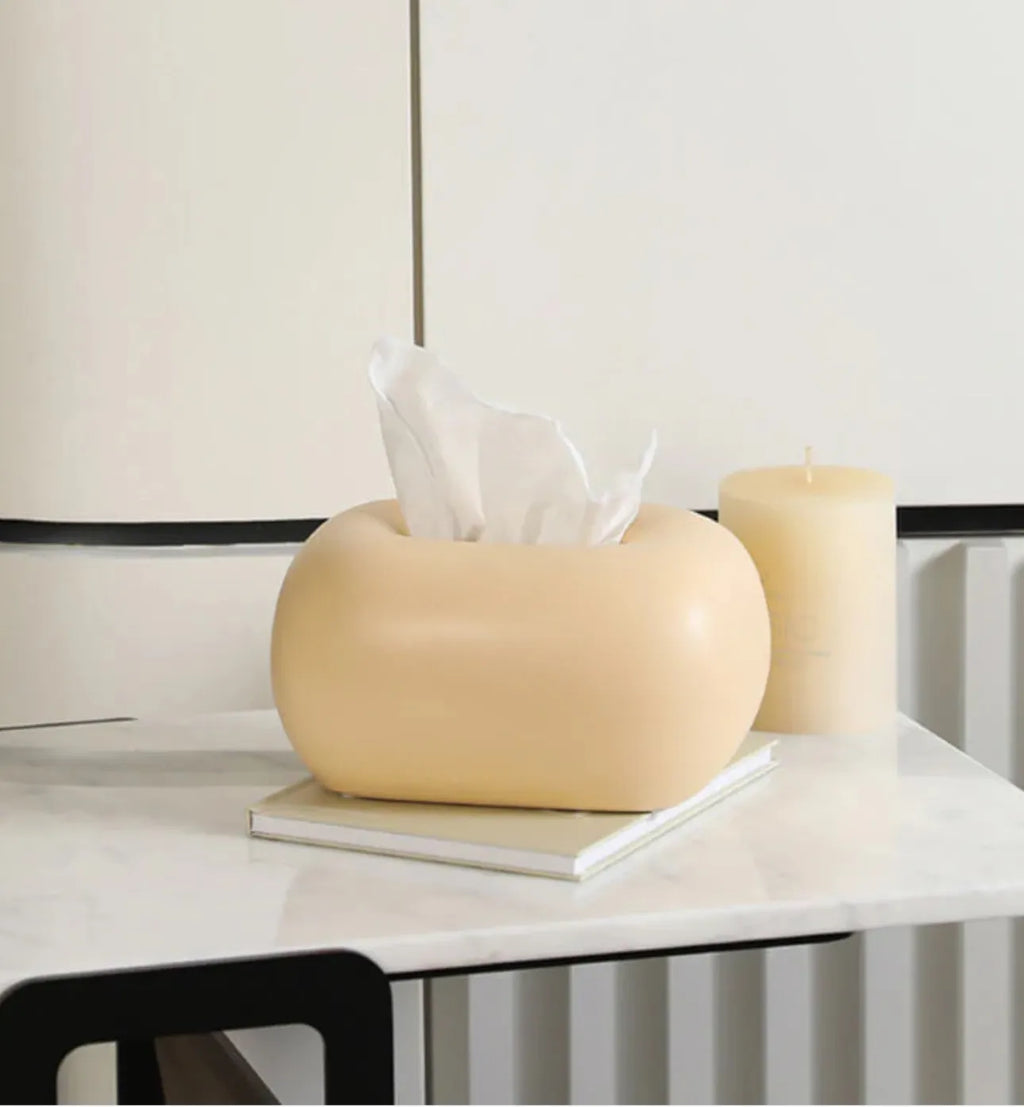 Boite à mouchoirs en céramique