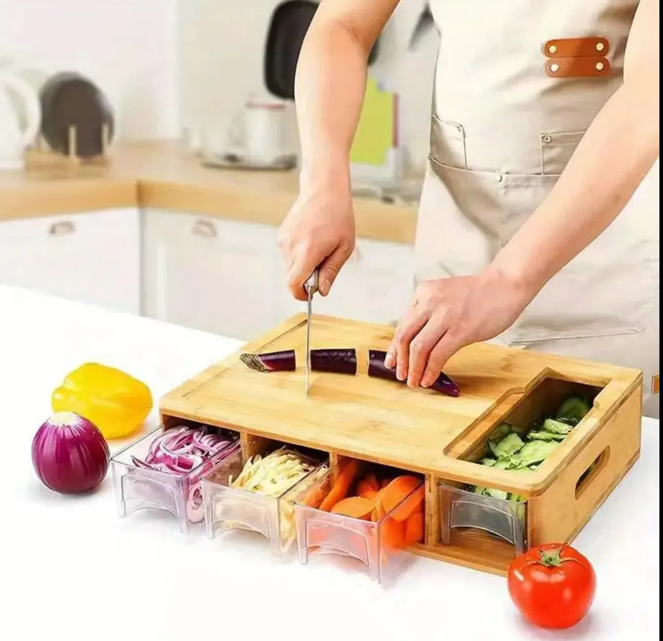 Planche à découper en bambou