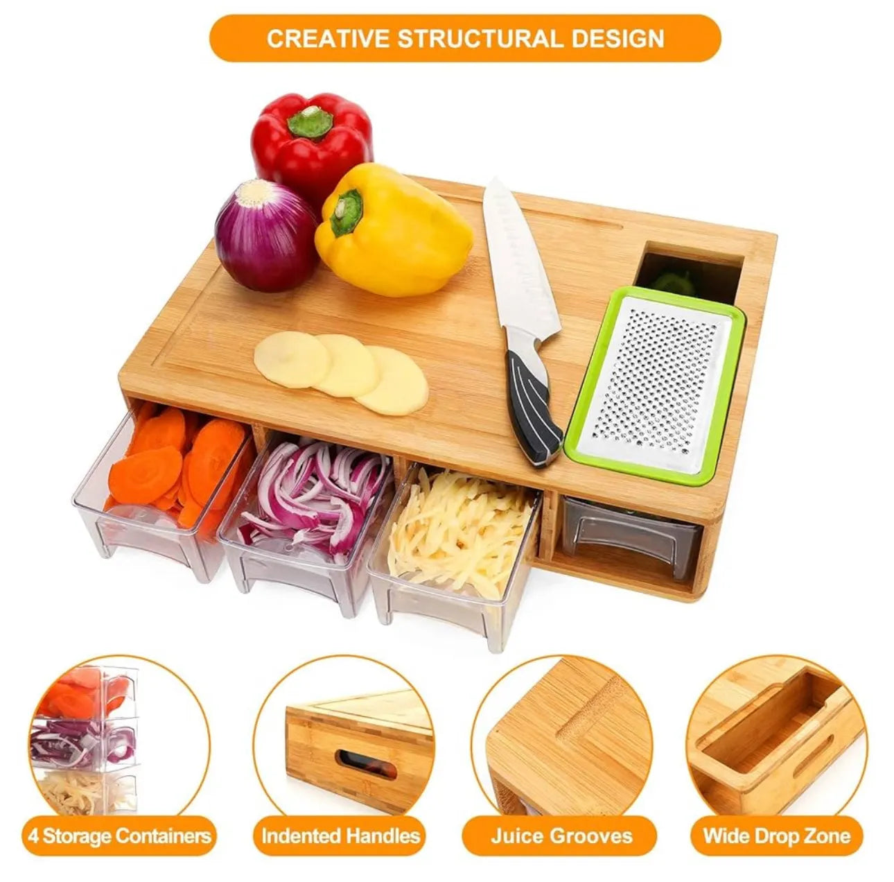 Planche à découper en bambou