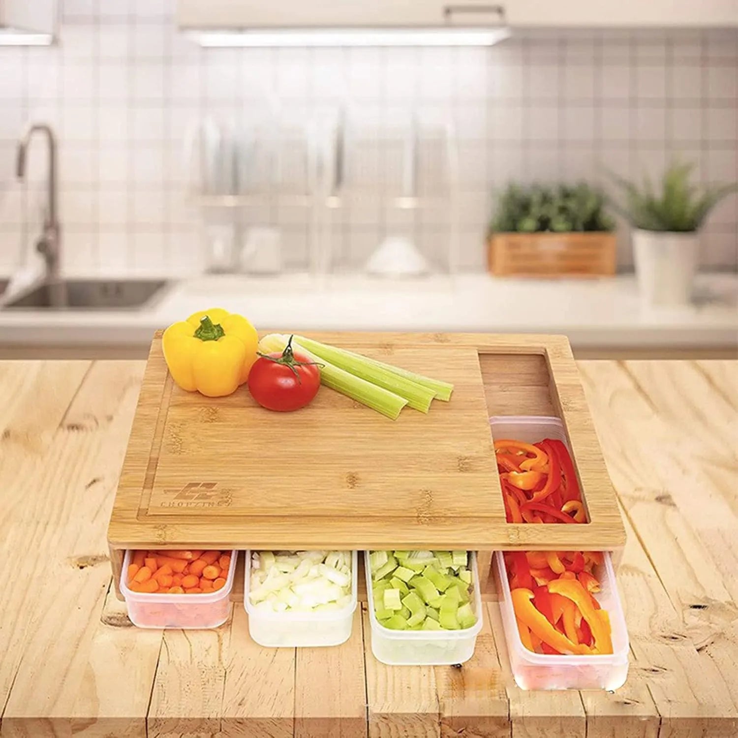 Planche à découper en bambou