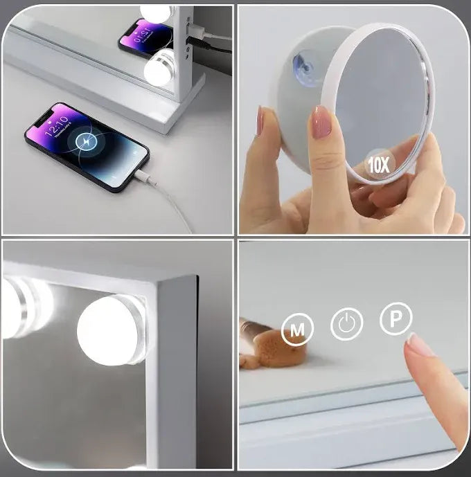 10 ampoules LED Hollywood