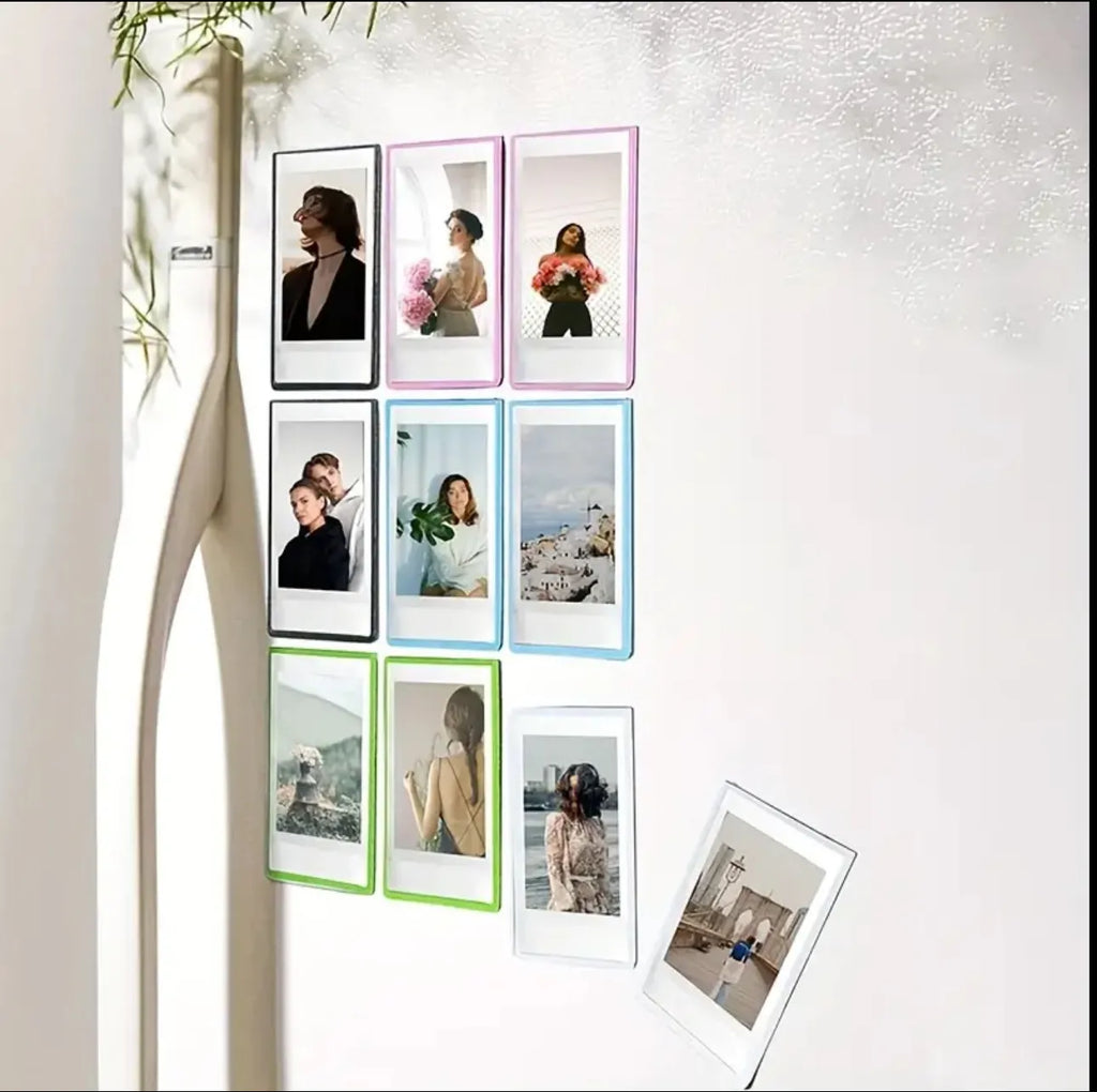 Lot de 5 mini cadres photos magnétiques