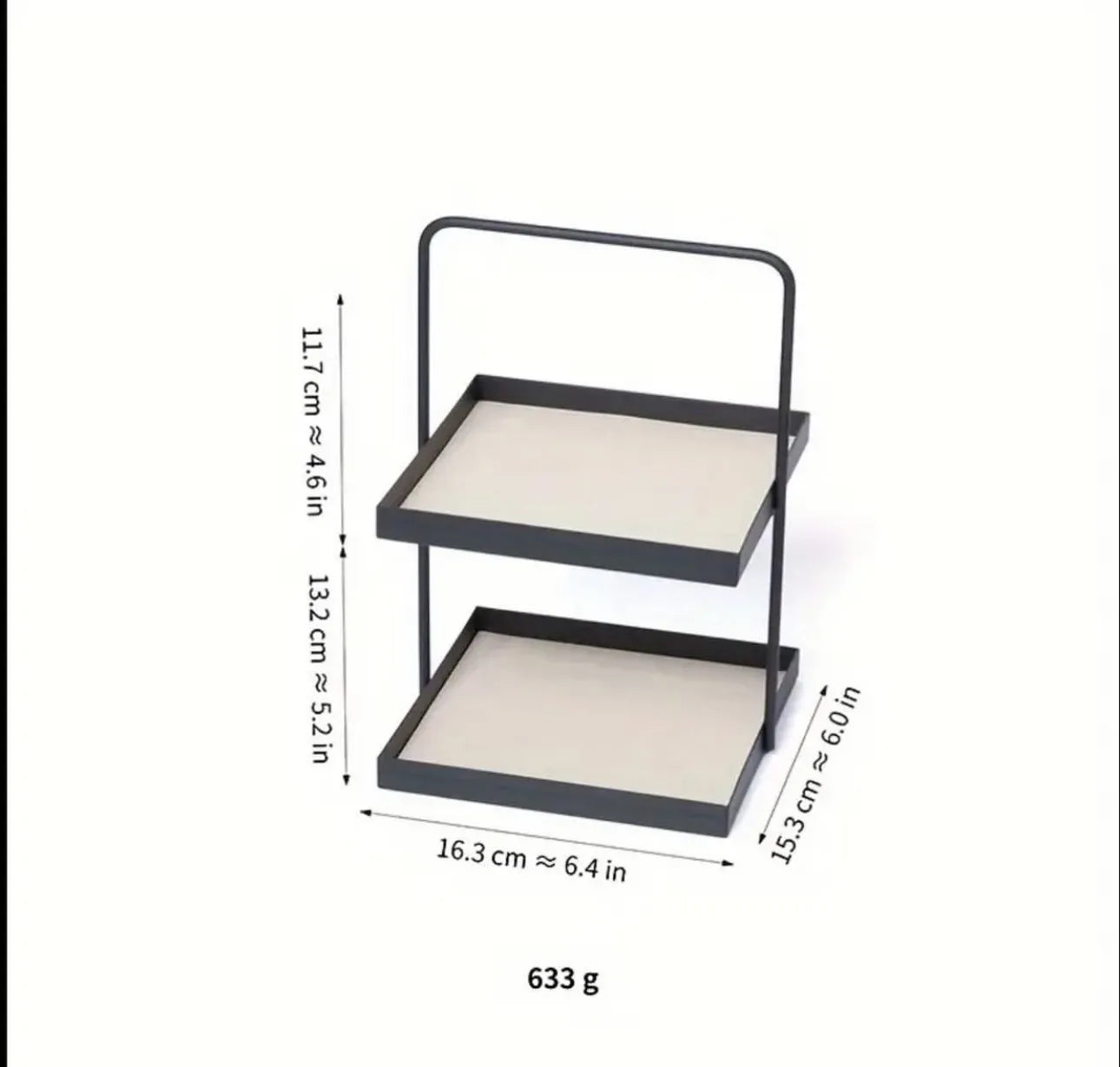 Présentoir en metal